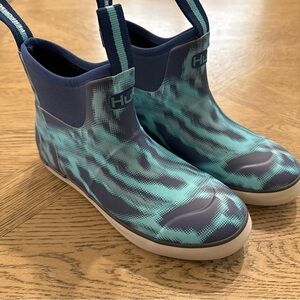 Huk Women's Rogue Wave WP Neoprene Ankle Deck Fishing Boots River Runs Size 7